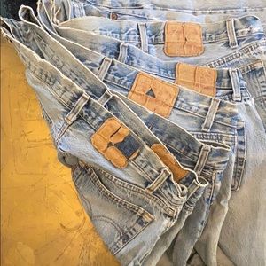 Levi Vintage 501 Jeans 34x36 *2 pair bundle!*